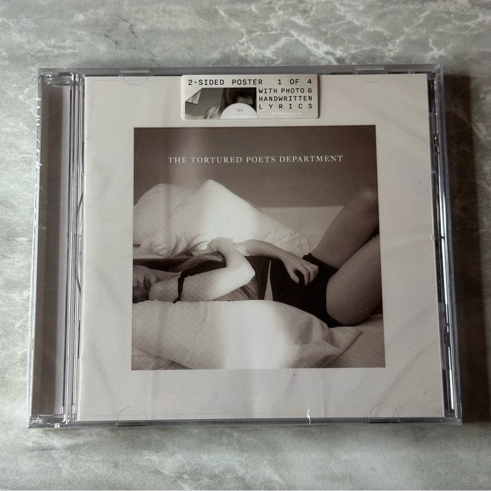 New Taylor Swift TTPD Tortured Poets Department CD 1 of 4 Poster